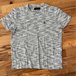 All Saints Striped Men’s T Shirt Size Large